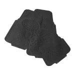 Covorașe auto universale Bubble RoGroup, negre, set 4 piese
