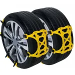 Set 6 dispozitive antiderapante pentru zapada cu insertii metalice