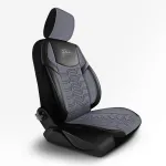 Set huse scaune auto Panda Berlin, gri petrol, 11 piese, design ortopedic