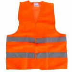 Vesta reflectorizanta omologata RoGroup portocalie pentru trafic