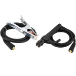Set accesorii sudura MMA 200A, cabluri 3+2 m si mufe DX25
