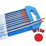 Electrod wolfram WT20 rosu 3.2 mm pentru sudura TIG/WIG