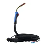 Pistolet MIG MAG 500A cu răcire cu apă, cablu 5 m și conector Euro