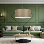 Hängeleuchte Sutton Beige [lux.pro]