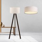 Lampen-Set Scunthorpe Cremeweiß [lux.pro]