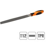 Pilă plată 200 mm Kendo, rugozitate nr. 2, mâner ergonomic TPR