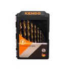 Set 10 burghie pentru metal HSS-Co cu cobalt 1-10 mm, Kendo