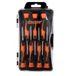 Set surubelnite de precizie 7 piese KENDO cu varf magnetic si maner cauciucat