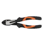 Cleste cu taiere diagonala 200 mm din otel CRV cu maner ergonomic TPR