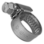 Colier de prindere 10-16 mm cu mecanism melcat pentru furtunuri