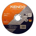 Disc de tăiere pentru metal și oțel Kendo 125x1 mm, pentru polizor unghiular