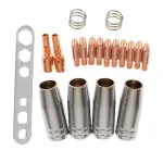Set consumabile pentru pistolet MIG MAG 25AK, 19 piese