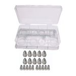 Set accesorii pistolet plasma P80, 21 piese, duze 1.3 mm si electrozi