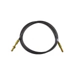 Tub ghidaj din oțel pentru sârmă 1,6 mm, 3 m, negru JASIC