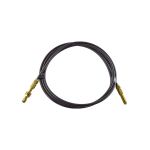 Tub ghidaj pentru sarma de otel grafitat 1.6 mm, 5 m, negru