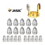 Set consumabile si carucior pentru pistolet plasma P80 Jasic, 21 piese