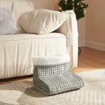 Incalzitor electric pentru picioare Bari 100W gri, 4 trepte