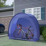 Cort depozitare biciclete Bergendal pentru 2 biciclete, albastru