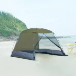 Pavilion cu plasa antiinsecte Beekdaelen 305x305x213 cm verde/gri