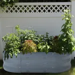 Strat înălțat Alfedena din oțel zincat 90x50x25 cm, antracit