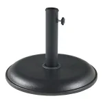 Suport pentru umbrelă Bionaz din beton 15 kg, negru, Ø45 cm