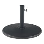 Bază pentru umbrelă de soare Bionaz, beton 17 kg, negru, Ø50 cm