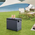 Ladă frigorifică auto cu compresor 45L Alberona, albastru-gri