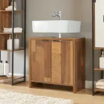 Dulap baie sub lavoar Namsskogan 60x60x30 cm, aspect nuc