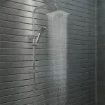 Set de duș cu două capete, cu duș de mână, oțel inoxidabil GartenMobel Dekor