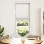 Jaluzea plisse, alb, 50x125 cm, pliuri GartenMobel Dekor