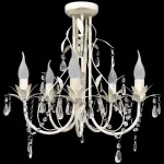 Lampă de plafon suspendată, candelabru cristal, elegant, 5 becuri GartenMobel Dekor