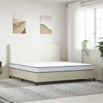 Saltea din spumă cu memorie, 200 x 180 x 17 cm, moale GartenMobel Dekor