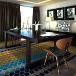 Scaune de bucătărie, 2 buc, lemn curbat & piele ecologică GartenMobel Dekor