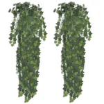 Tufiș de iederă artificială, 2 buc., verde, 90 cm GartenMobel Dekor