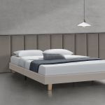 Wandkissenset Carpino 2-tlg. Samt 90x30 cm Dunkelgrau [neu.haus]