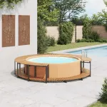 Mobilier de împrejmuire spa, 273x53 cm, lemn masiv de acacia GartenMobel Dekor