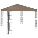 Pavilion, gri taupe, 3 x 3 m GartenMobel Dekor