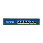 Switch BestNPS NPS0420FBL, 4+2 porturi 10/100Mbs, PoE, 78W SafetyGuard Surveillance