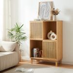 Bücherregal Ypäjä 120x84x39 cm Bambus [en.casa]