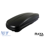 Cutie de plafon Farad model Raya 480L negru mat, 190x80x42cm Performance AutoTuning