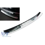 Protector pentru bara spate Avisa potrivit pentru Audi A6 C8 Avant după 2018 cu bara standard sau S-line, crom Performance AutoTuning