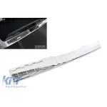 Protector de bara spate Avisa potrivit pentru Mercedes V-Class W447, Vito, Marco Polo 2014-2019 cu două uși spate și portbagaj care se deschide în sus, crom Performance AutoTuning