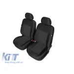 Tapițerie Kegel Tailore Made potrivită pentru scaunele din față ale Ford Fiesta 2008-2017, neagră Performance AutoTuning