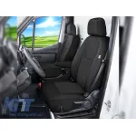 Tapițerie Kegel potrivită pentru scaunele din față ale Mercedes Sprinter după 2018 cu două scaune individuale, culoare grafit Performance AutoTuning