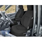 Tapițerie Kegel seria Ares potrivită pentru scaunele din față ale Mercedes Vito W447 după 2014 cu două scaune individuale, culoare grafit Performance AutoTuning
