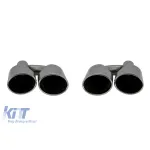 Tip 63 capace de evacuare potrivite pentru Mercedes C-Class W204 2007-2014, C-Class Coupe C204 2011-2014, E-Class W211 2002-2008 Performance AutoTuning