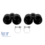 Tipuri de terminații M5 potrivite pentru BMW Seria 5 E60, E61, F10, F11 negre Performance AutoTuning