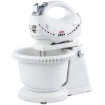 Mixer cu bol Zass ZHM 05 BB, 200 W, 5 viteze, bol 3 L si tocator