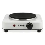 Plită electrică Zass ZHP 04 A, 1000 W, disc din fontă 155 mm, termostat reglabil