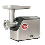 Masina de tocat carne Zass ZMG 07, 1800 W, 3 discuri inox, reverse